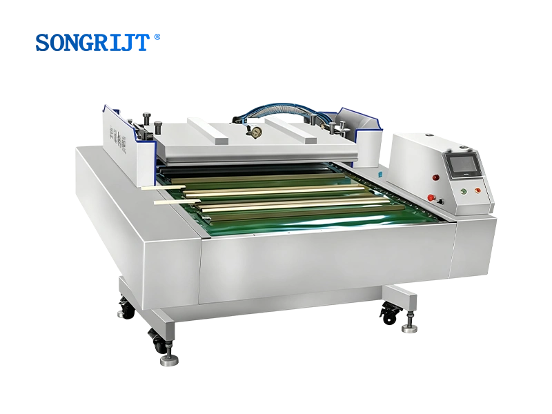 Automatic Continuous Vacuum Rolling Packaging Machine (Doule Sealing Strip)