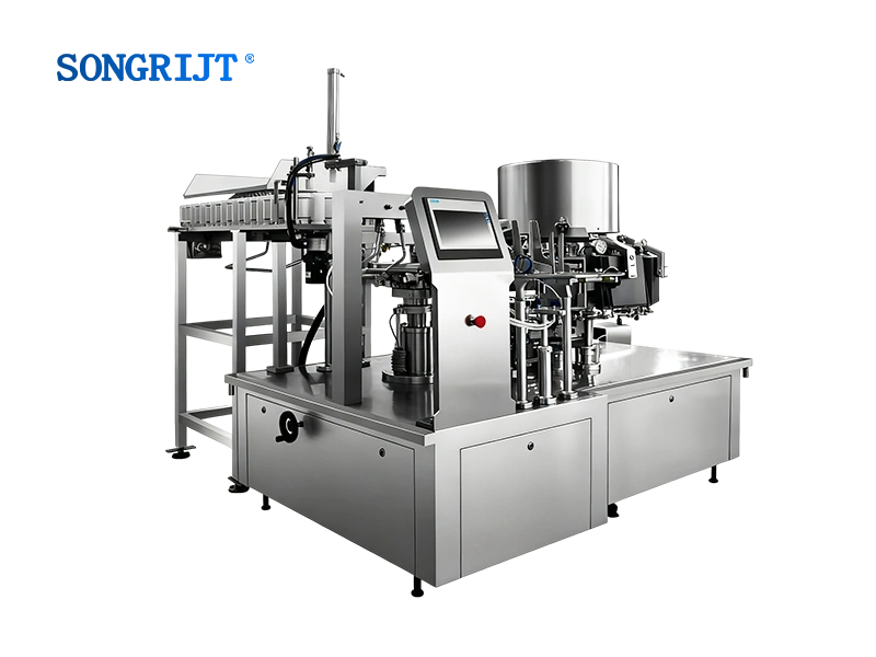 Automatic Double Turntable Rotary Vacuum Packaging Machine