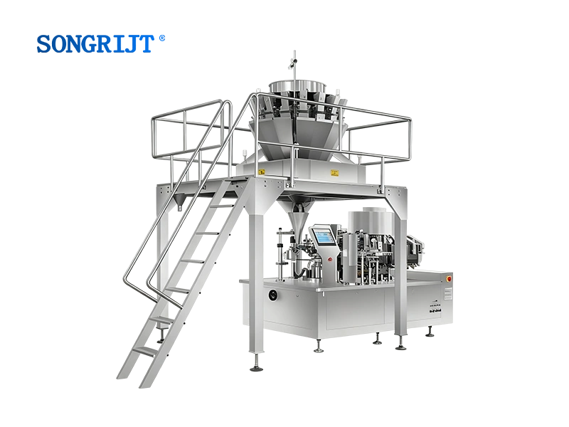 Automatic Double Turntable Rotary Vacuum Packaging Machine